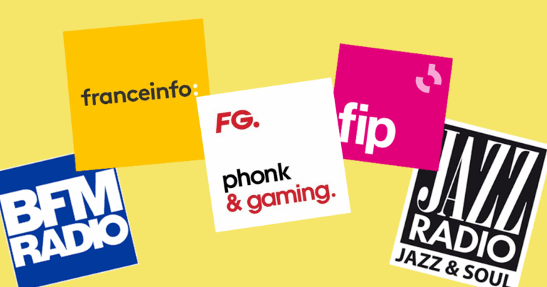 Les radios françaises les plus écoutées en ligne à l&rsquo;étranger en octobre 2025