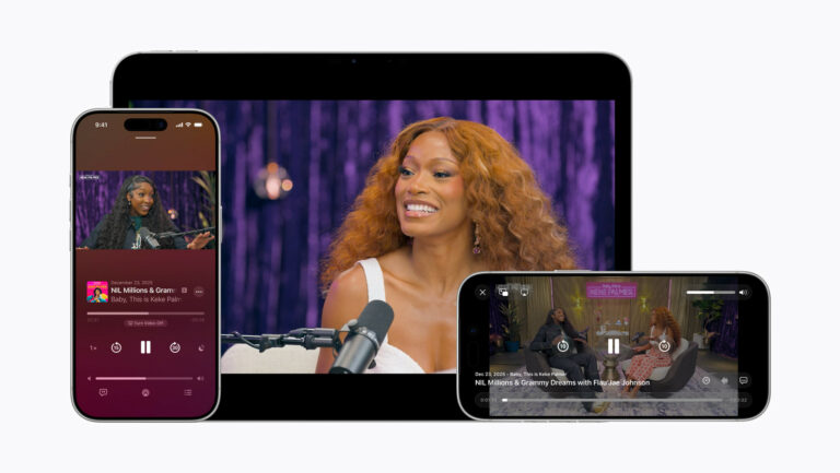 La vidéo arrive aussi sur Apple Podcasts : une nouvelle ère pour le format