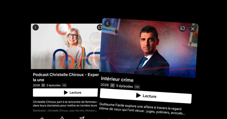Les podcasts TF1 débarquent sur Netflix